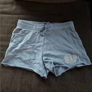 gap, sleeping shorts, size small. light blue